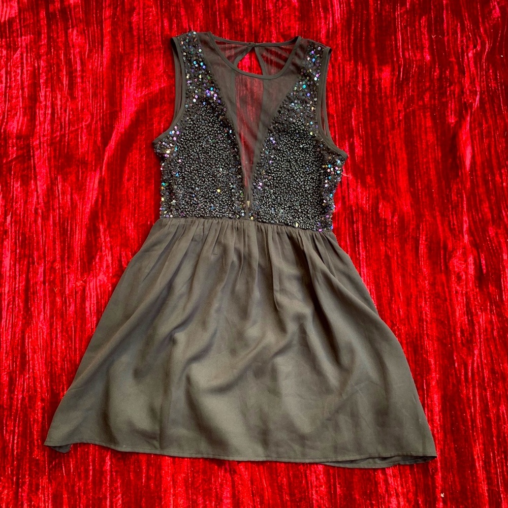 Black Sequin dress